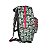 Mochila Escolar Costas Black strike Galaxy Juvenil - Imagem 2