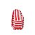 Mochila Escolar Love Listrada Vermelho Rebecca Bonbon Costas - Imagem 2