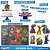 Kit Festa Fácil Decoração Os Vingadores De Aniversário 39Pç - Imagem 2