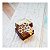 Forma Especial de Chocolate Pão de Mel Quadrado COD 812 - Imagem 2