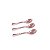 Mini colher Rose Gold 40un descartavel de Luxo - Imagem 2