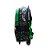 Mochila Escolar De Rodinhas E Alças Costas Pixel Crash Verde - Imagem 2