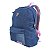 Mochila Escolar Costas Capricho Jeans Com Patches - Imagem 2