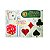 kit decorativo Painel Grande Las Vegas Festcolor - Imagem 3