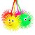Squishies Bolinha Brilha Royal Crazy Anti Stress - Amarelo - Imagem 2