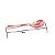 Mini colher Rose Gold 60un Silver Plastic de Luxo - Imagem 2