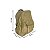 Bolsa Mochila Passeio Luxo Couro Caramelo Matelassê - Imagem 7