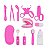 Kit Dentista Completo Meninas Infantil de 13 Peças - Imagem 2