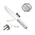 Kit Churrasco Inox  3 pecas  e Maleta de Alumínio - Imagem 2