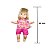 Boneca Bee Bee Girls Cabelo com Cheirinho de Bebê Infantil - Imagem 2