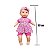 Boneca Jujubee Tiara Infantil Com cheirinho de Bebê - Imagem 2