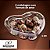 25Un Embalagem Coração Pet 260ml Trufas/Chocolates/Salgados - Imagem 3