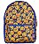 Mochila Escolar Emoji 2 em 1 Dupla face Azul Infantil - Imagem 5