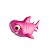 Tubarão Rosa Family Shark Fofinho de Vinil Infantil - Imagem 2