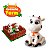 Brinquedo Cercadinho Monta e Desmonta Vaquinha Cometa Farm - Imagem 1
