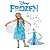 Fantasia Infantil Elsa Musical Som e Luzes Frozen - Imagem 2