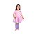 Fantasia Infantil Feminina Dora Bailarina Adventures Rosa - Imagem 1