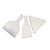 Kit 3 Espátulas Decore Fácil Tamanhos Variados p/ Confeitar - Imagem 1
