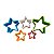 Kit Jogo de Forminhas p/ Moldar Biscoito Estrela Confeitaria - Imagem 2