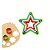 Kit Jogo de Forminhas p/ Moldar Biscoito Estrela Confeitaria - Imagem 3