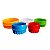 Kit Jogo Forminhas de Moldar Biscoitos Redondo Confeitaria - Imagem 2