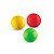 Super Trio de Bolas de Vinil N°4 Infantil Coleção Toys Bolas - Imagem 2