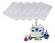 5 Formas De Chocolate Chifre Unicórnio Kit Confeitaria Festa - Imagem 3