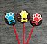 Kit Formas Molde Acetato 5 Pata e 5 Osso Dog Chocolate Bwb - Imagem 1