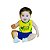 Fantasia Bebê Meu Pequeno Craque Seleção Brasil Rubies - Imagem 1