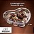 50Un Embalagem Coração Pet 260ml Trufas/Chocolates/Salgados - Imagem 3
