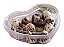 50Un Embalagem Coração Pet 260ml Trufas/Chocolates/Salgados - Imagem 1