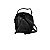 Mini Mochila Casual Couro Sintético Vintage Preto - Imagem 3