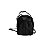 Mini Mochila Casual Couro Sintético Vintage Preto - Imagem 1