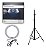 Righ light Led P/ Foto C Tripé Grande Profissional 33 cm - Imagem 1