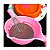 Batedor de ovos bolo 25cm Fuê Rosa Pink tipo pera - Imagem 3