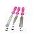 Kit Espátulas 3 Pçs De Inox Para Confeitaria Modelagem Bolo - Imagem 2
