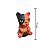 Brinquedo My beautiful Dog Collection Milk Marrom e Preto - Imagem 3
