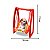 Brinquedo My Beautiful Pet Balancinho Milk Branco e Marrom - Imagem 2
