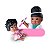 Brinquedo Boneca Best Doctors Milks Brinquedos Negra - Imagem 1