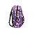 Mochila Escolar Feminina Unicornio Arco Íris Roxo Clio - Imagem 3