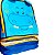 Lancheira Infantil Creche Escolar Clio Pets Hipopótamo Azul - Imagem 4