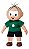 Brinquedo Boneco Cebolinha Turma Da Mônica 35cm Clássicos - Imagem 2