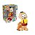 Brinquedo Boneco De Vinil Cascão 17cm Macio Turma Da Mônica - Imagem 4