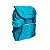 Mochila Rebecca Bonbon C/ Chaveiro de pompom Clio Azul - Imagem 2