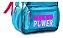 Mochila Clio Girl Power Azul Escolar e Estojo Paetê Duplo - Imagem 4