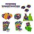 Kit Infantil Decoração de Festa Aniversário Slime - Imagem 1