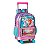 Mochila Escolar Clube Winx Costas C/Rodinhas Infantil Rosa - Imagem 1