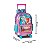 Mochila Escolar Clube Winx Costas C/Rodinhas Infantil Rosa - Imagem 3
