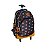 Mochila Escolar Melancia C/ Rodinhas Clio Girls Preto - Imagem 2