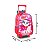 Mochila Escolar Feminina Rodinhas Nini Vermelho Clio Style - Imagem 3